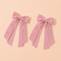 Spetsrosetter med band – 2-pack